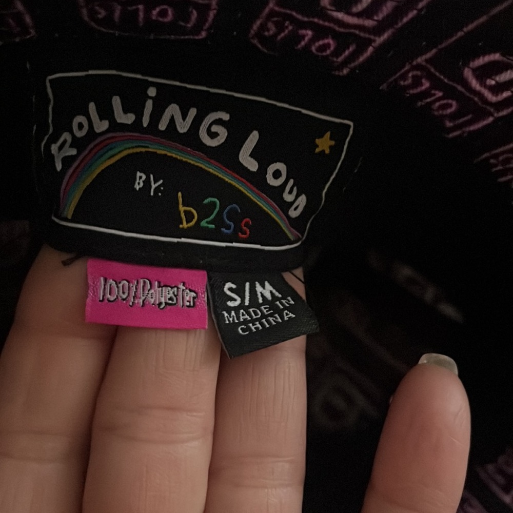 Urban Outfitters Rolling Loud Bucket Bat Black & Purple NWT - Picture 6 of 6